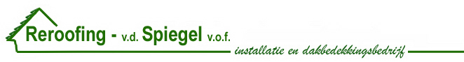 Reroofing van der Spiegel